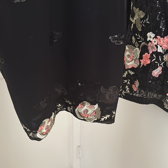 Fancy black kameez shalwar - Picture 6 of 7